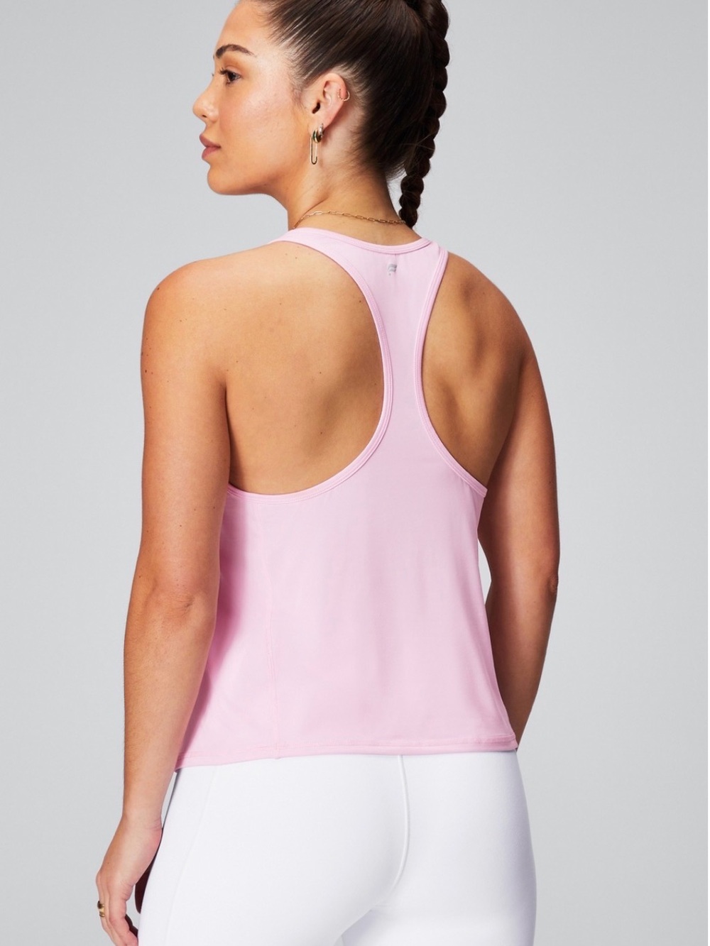 Fabletics Pink Racerback Tank Top - Picture 2 of 5